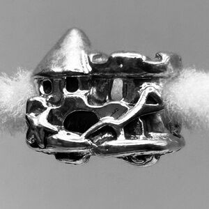 Chamilia Sterling Silver Sandcastle Bead